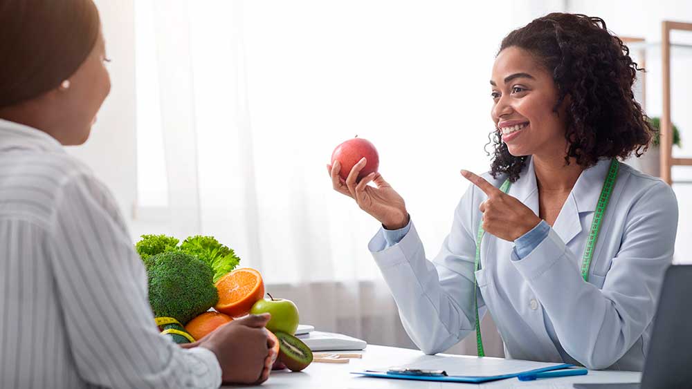 Plano de saúde cobre nutricionista