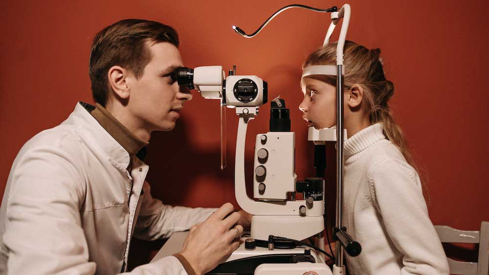 consulta no oftalmologista